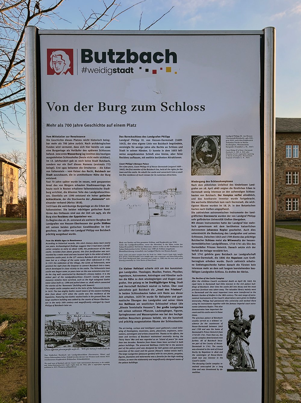 Landgrafenschloss Butzbach Info 2